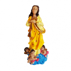 Nossa Senhora da Conceição em resina 13 cm
