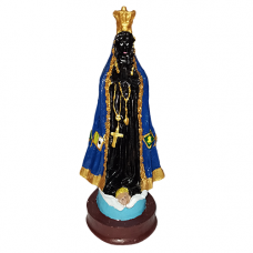Nossa Senhora Aparecida em resina 13 cm