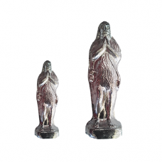 Santo Onofre Oco em Estanho 5 e 10 cm