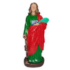 Santa Catarina em resina 13 cm