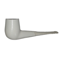 Cachimbo Branco Reto