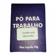 Pó Chore aos meus pés