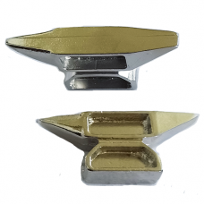 Bigorna em metal prateado 5 cm