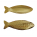 Peixe em metal Dourado ou Prateado da Oxum