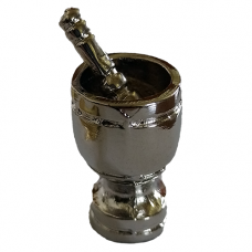 Pilão de metal do Xangô